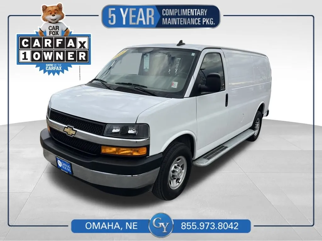 White 2023 Chevrolet Express 2500 Work Van for sale in Omaha, NE