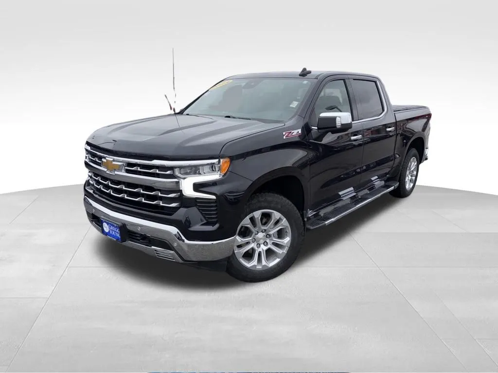 Gray 2024 Chevrolet Silverado 1500 LTZ for sale in Atlantic, IA