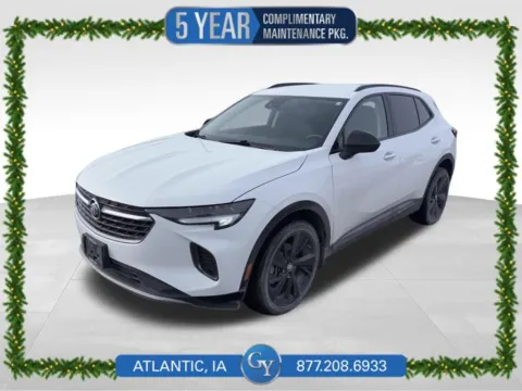 White 2022 Buick Envision Preferred for sale in Atlantic, IA