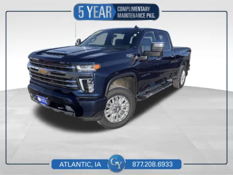 Blue 2022 Chevrolet Silverado 2500HD High Country for sale in Atlantic, IA