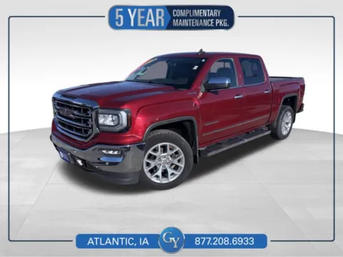 Red 2018 GMC Sierra 1500 SLT for sale in Atlantic, IA