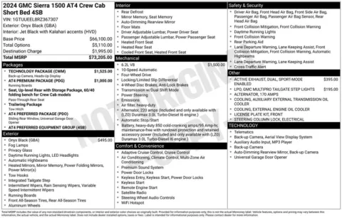 Photos of 2024 GMC Sierra 1500 AT4 for sale in Atlantic, IA at Gregg Young Atlantic