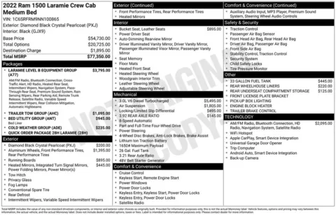 Photos of 2022 Ram 1500 Laramie for sale in Atlantic, IA at Gregg Young Chevrolet GMC Atlantic