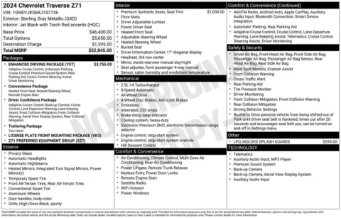 Photos of 2024 Chevrolet Traverse Z71 for sale in Atlantic, IA at Gregg Young Atlantic