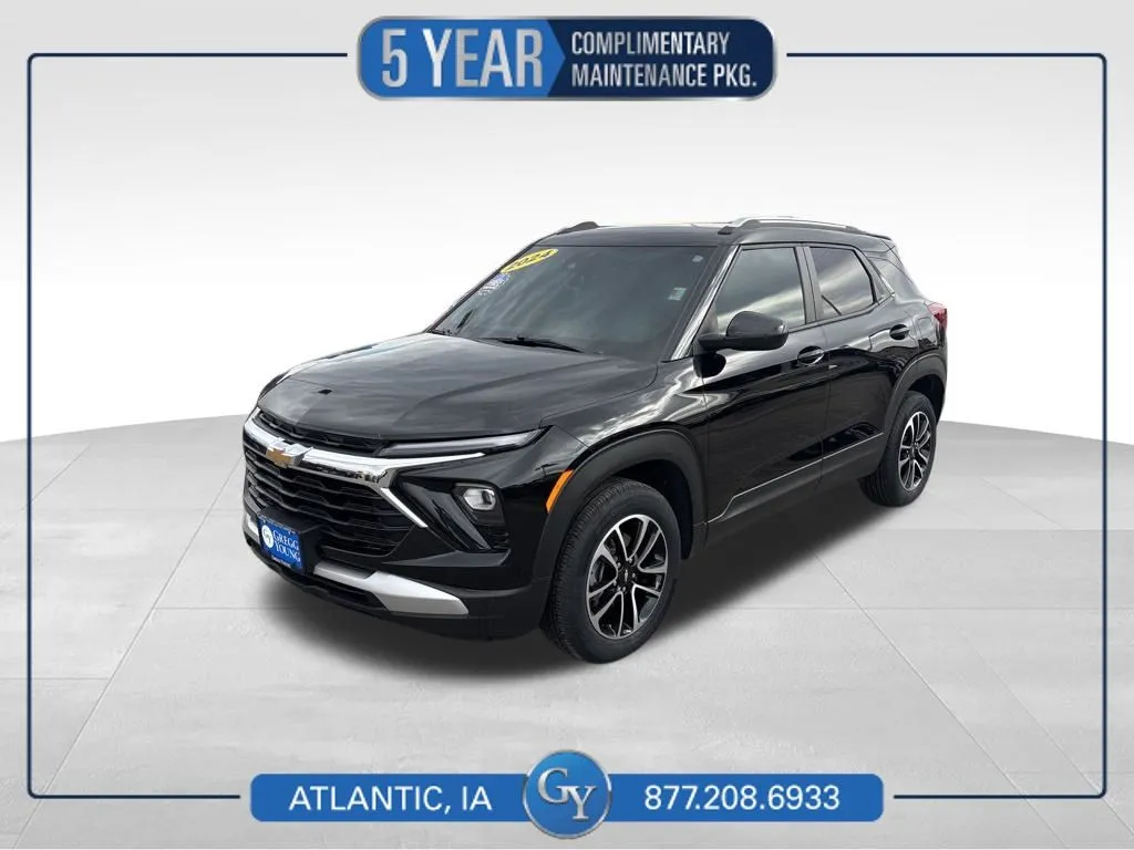 Black 2024 Chevrolet TrailBlazer LT for sale in Atlantic, IA