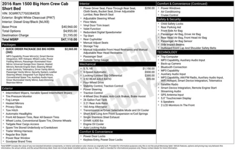 Photos of 2016 Ram 1500 Big Horn for sale in Atlantic, IA at Gregg Young Atlantic