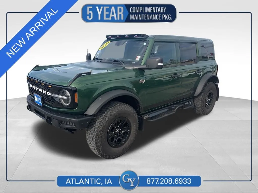 Green 2024 Ford Bronco Wildtrak for sale in Atlantic, IA