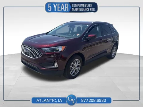 Red 2023 Ford Edge SEL for sale in Atlantic, IA