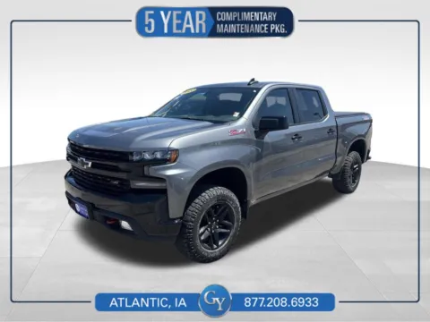 Gray 2020 Chevrolet Silverado 1500 LT Trail Boss for sale in Atlantic, IA