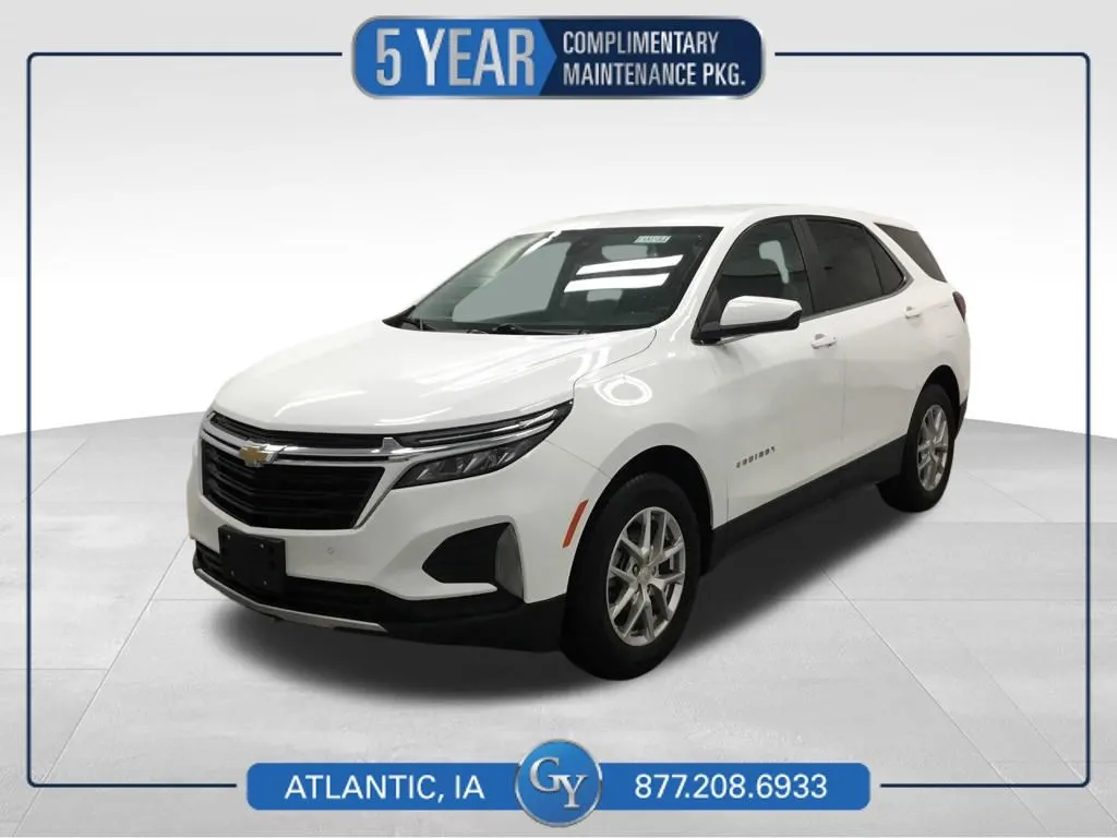 White 2022 Chevrolet Equinox LT for sale in Atlantic, IA