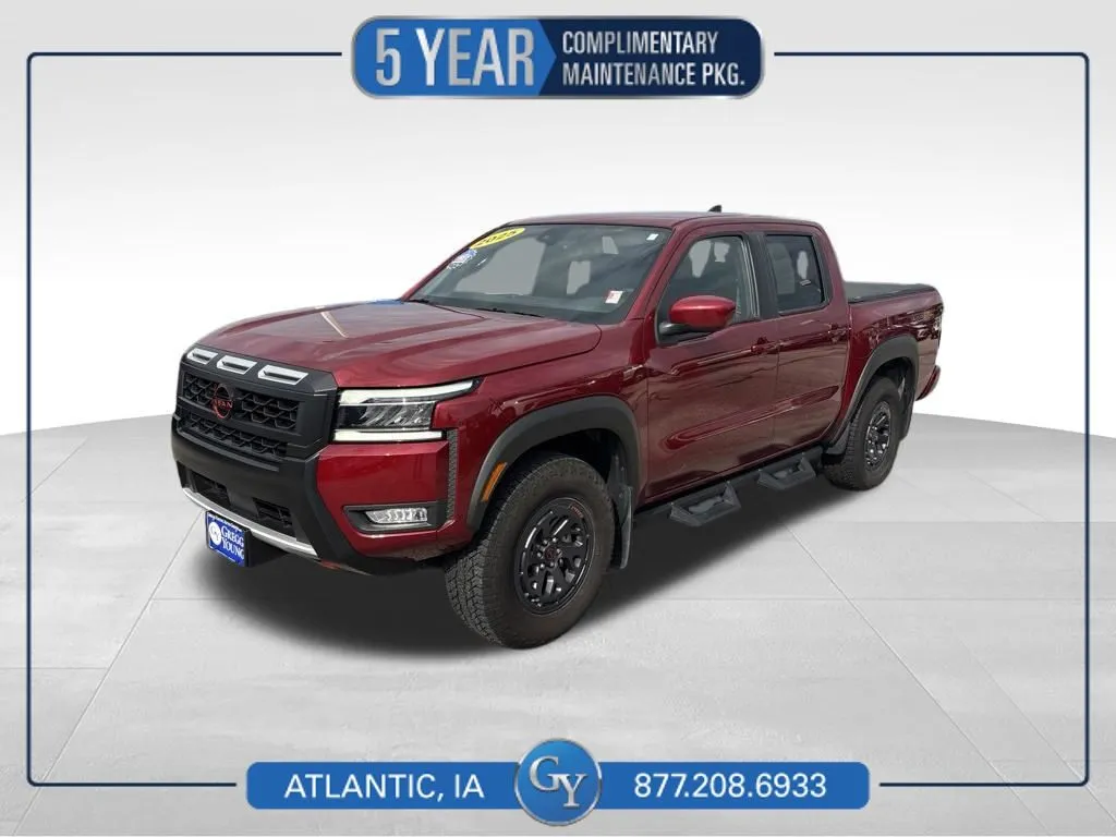 Red 2025 Nissan Frontier PRO-4X for sale in Atlantic, IA