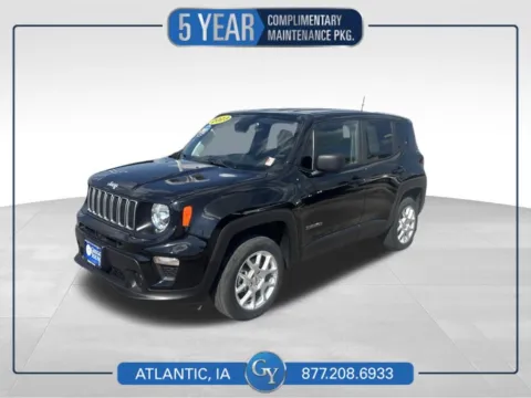 Black 2023 Jeep Renegade Latitude for sale in Atlantic, IA