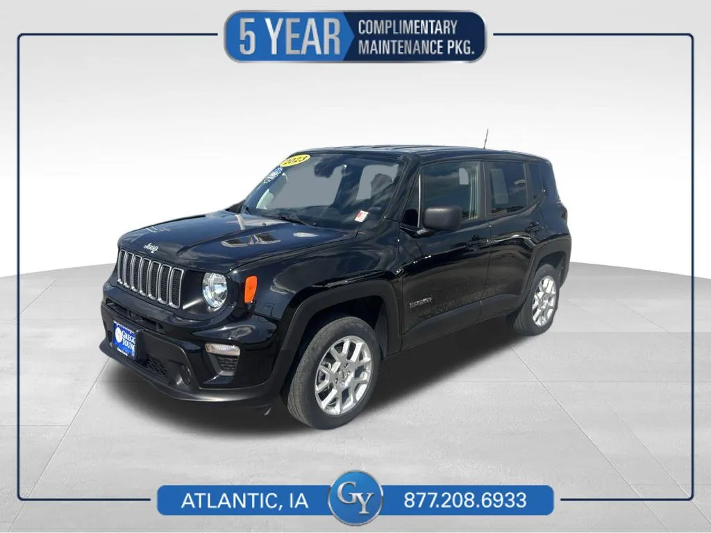 Black 2023 Jeep Renegade Latitude for sale in Atlantic, IA