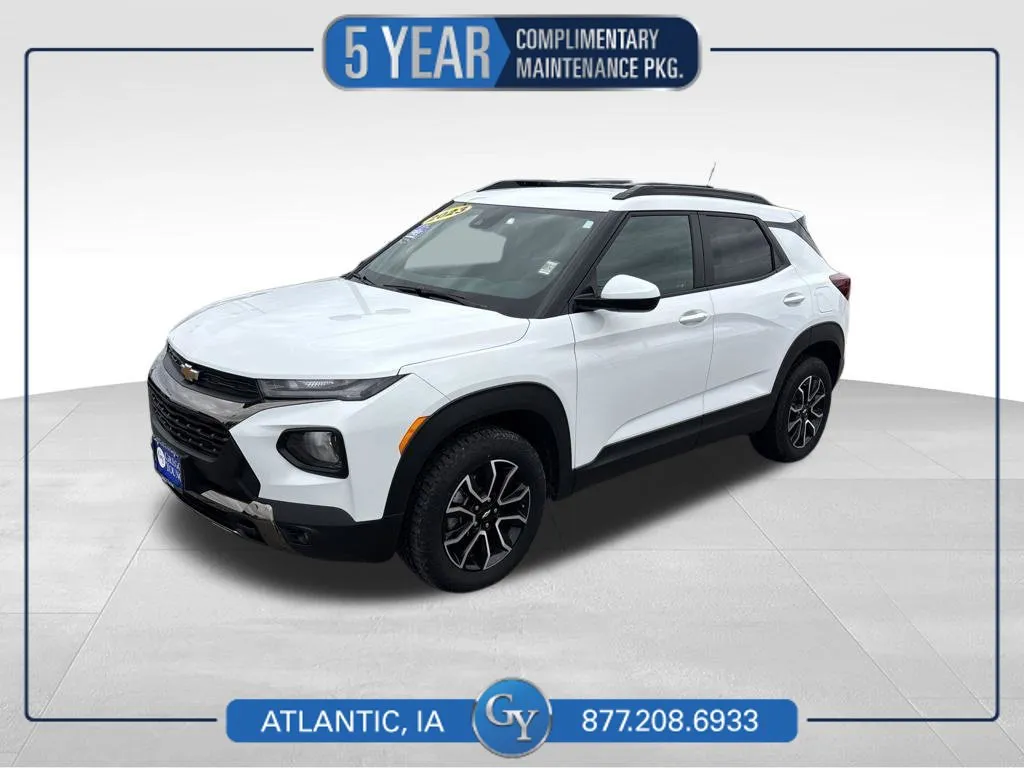 White 2023 Chevrolet TrailBlazer ACTIV for sale in Atlantic, IA