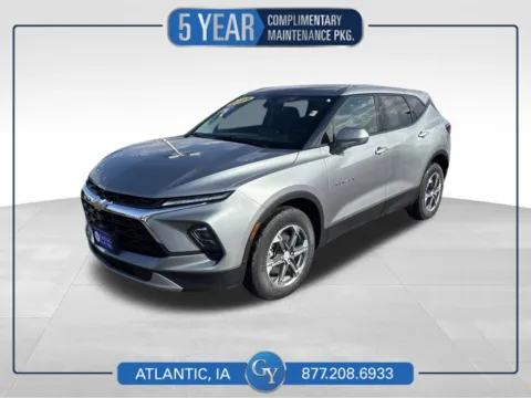 Gray 2025 Chevrolet Blazer LT for sale in Atlantic, IA