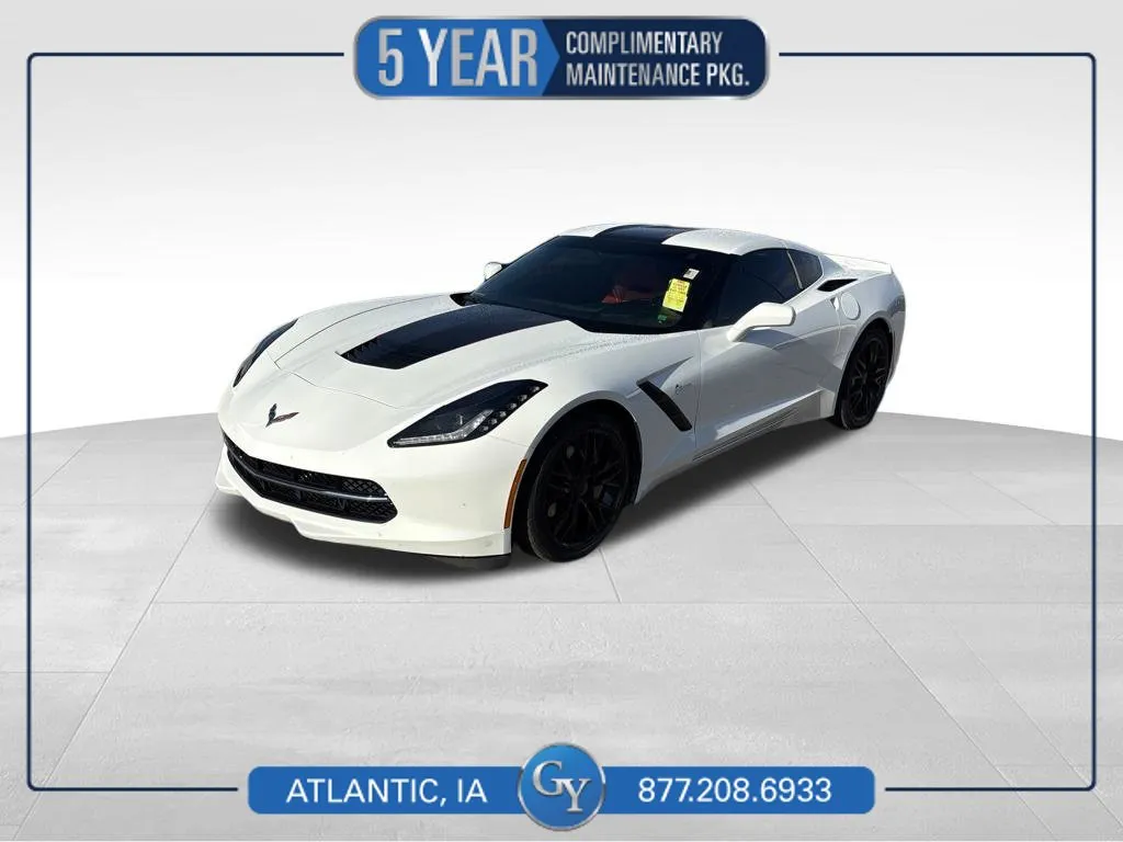 White 2014 Chevrolet Corvette Stingray for sale in Atlantic, IA