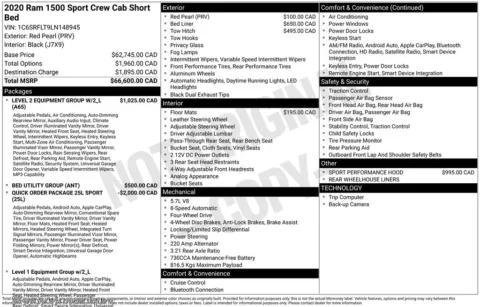 Photos of 2020 Ram 1500 Rebel for sale in Atlantic, IA at Gregg Young Atlantic