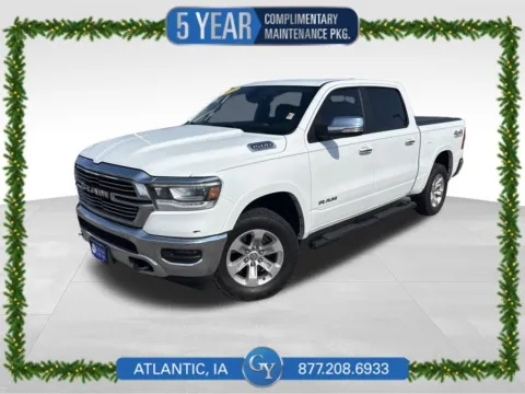 White 2020 Ram 1500 Laramie for sale in Atlantic, IA