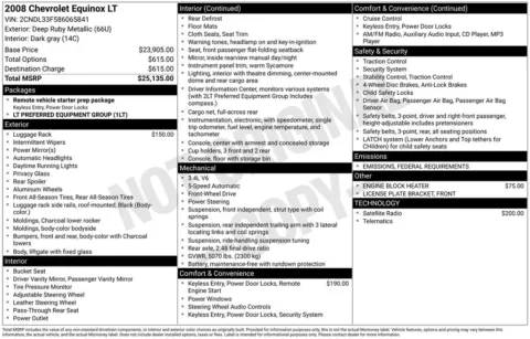 Photos of 2008 Chevrolet Equinox LT for sale in Atlantic, IA at Gregg Young Atlantic