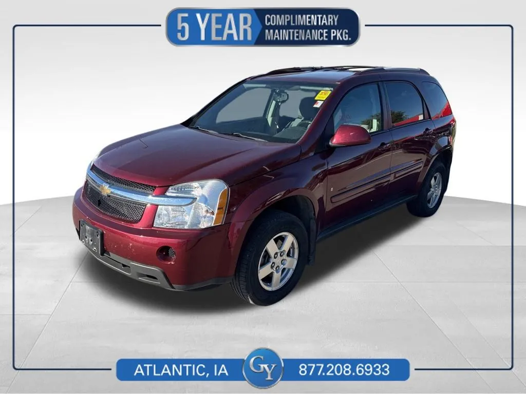 Red 2008 Chevrolet Equinox LT for sale in Atlantic, IA