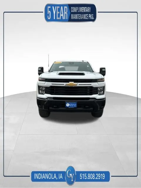White 2025 Chevrolet Silverado 2500HD Custom for sale in Indianola, IA