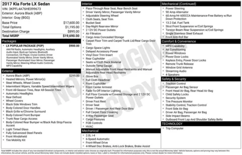 Photos of 2017 Kia Forte LX for sale in Indianola, IA at Gregg Young Buick GMC Indianola