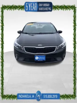 Black 2017 Kia Forte LX for sale in Indianola, IA