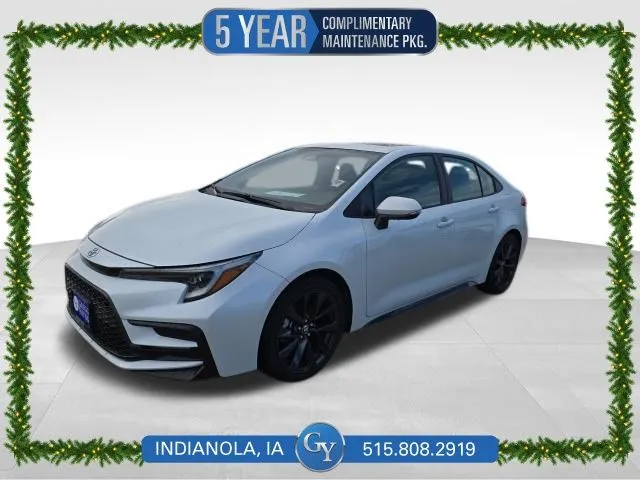 White 2024 Toyota Corolla SE for sale in Indianola, IA