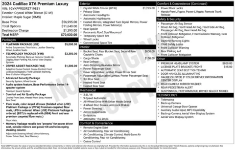 Photos of 2024 Cadillac XT6 Premium Luxury for sale in Indianola, IA at Gregg Young Buick GMC Indianola