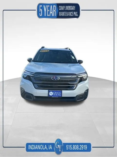 White 2025 Subaru Forester Limited for sale in Indianola, IA