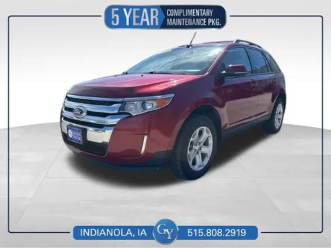 Red 2013 Ford Edge SEL for sale in Indianola, IA