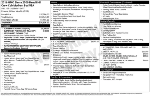 Photos of 2016 GMC Sierra 2500HD Denali for sale in Indianola, IA at Gregg Young Buick GMC Indianola