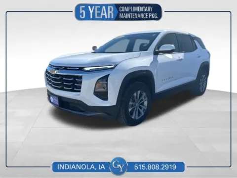 White 2025 Chevrolet Equinox LT for sale in Indianola, IA