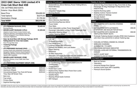 Photos of 2022 GMC Sierra 1500 Limited AT4 for sale in Indianola, IA at Gregg Young Buick GMC Indianola