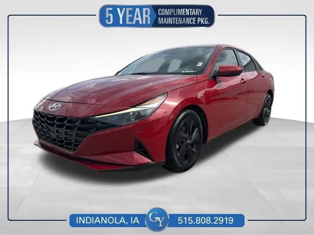 Red 2023 Hyundai Elantra SEL for sale in Indianola, IA
