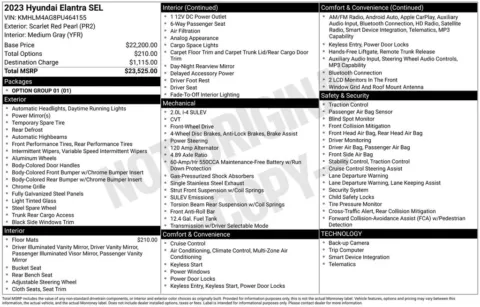 Photos of 2023 Hyundai Elantra SEL for sale in Indianola, IA at Gregg Young Buick GMC Indianola