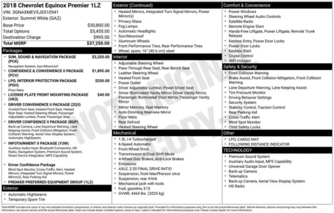 Photos of 2018 Chevrolet Equinox Premier for sale in Indianola, IA at Gregg Young Buick GMC Indianola