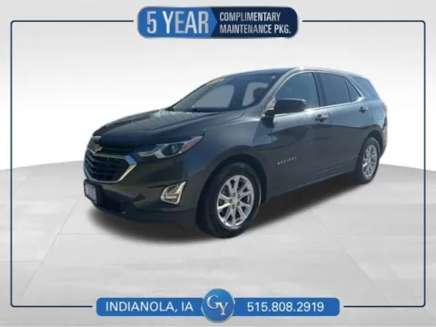 Gray 2020 Chevrolet Equinox LT for sale in Indianola, IA