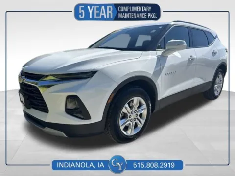 White 2022 Chevrolet Blazer LT for sale in Indianola, IA