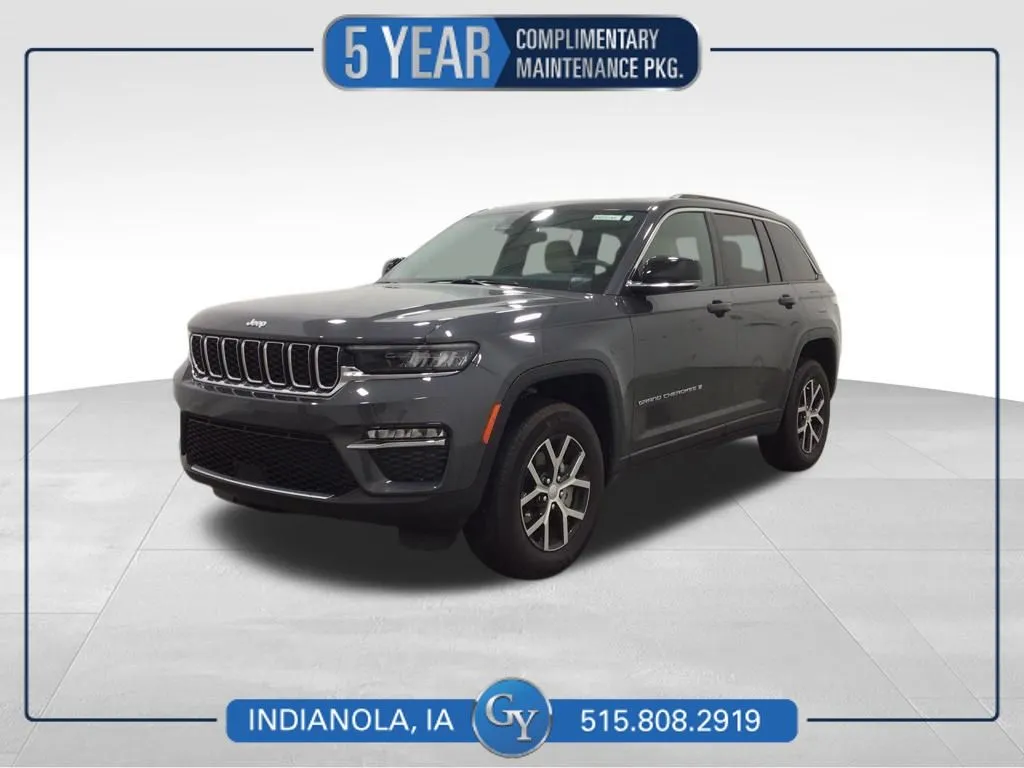 Gray 2025 Jeep Grand Cherokee Limited for sale in Indianola, IA