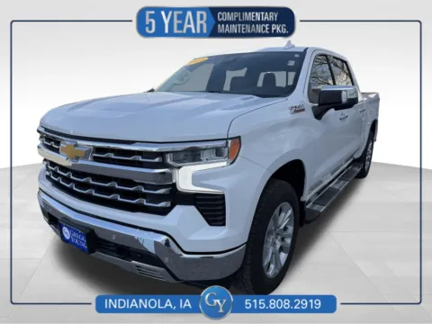White 2025 Chevrolet Silverado 1500 LTZ for sale in Indianola, IA
