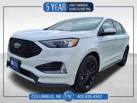 White 2024 Ford Edge ST Line for sale in Columbus, NE