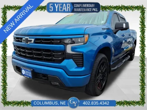 Blue 2024 Chevrolet Silverado 1500 RST for sale in Columbus, NE