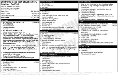 Photos of 2023 GMC Sierra 1500 Elevation for sale in Columbus, NE at Gregg Young Chevrolet GMC of Columbus