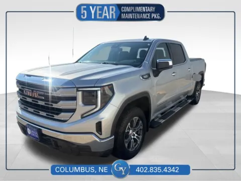 Silver 2022 GMC Sierra 1500 SLE for sale in Columbus, NE