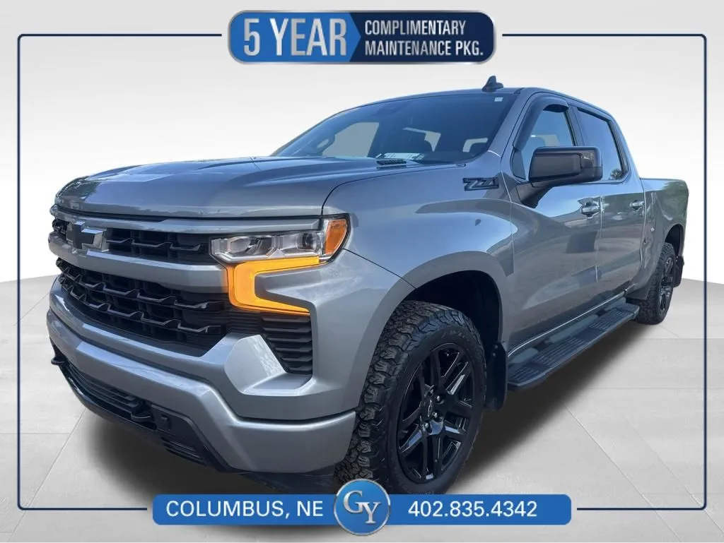 Gray 2024 Chevrolet Silverado 1500 RST for sale in Columbus, NE