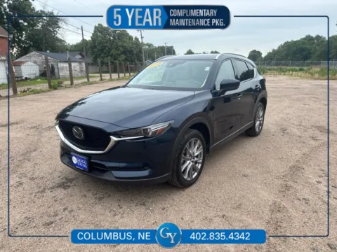 Blue 2019 Mazda CX-5 Grand Touring for sale in Columbus, NE