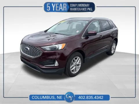 Red 2023 Ford Edge SEL for sale in Columbus, NE