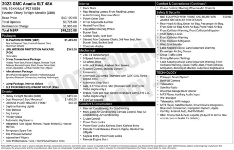 Photos of 2023 GMC Acadia SLT for sale in Columbus, NE at Gregg Young Chevrolet GMC of Columbus