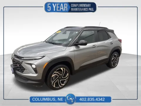 Gray 2025 Chevrolet TrailBlazer RS for sale in Columbus, NE